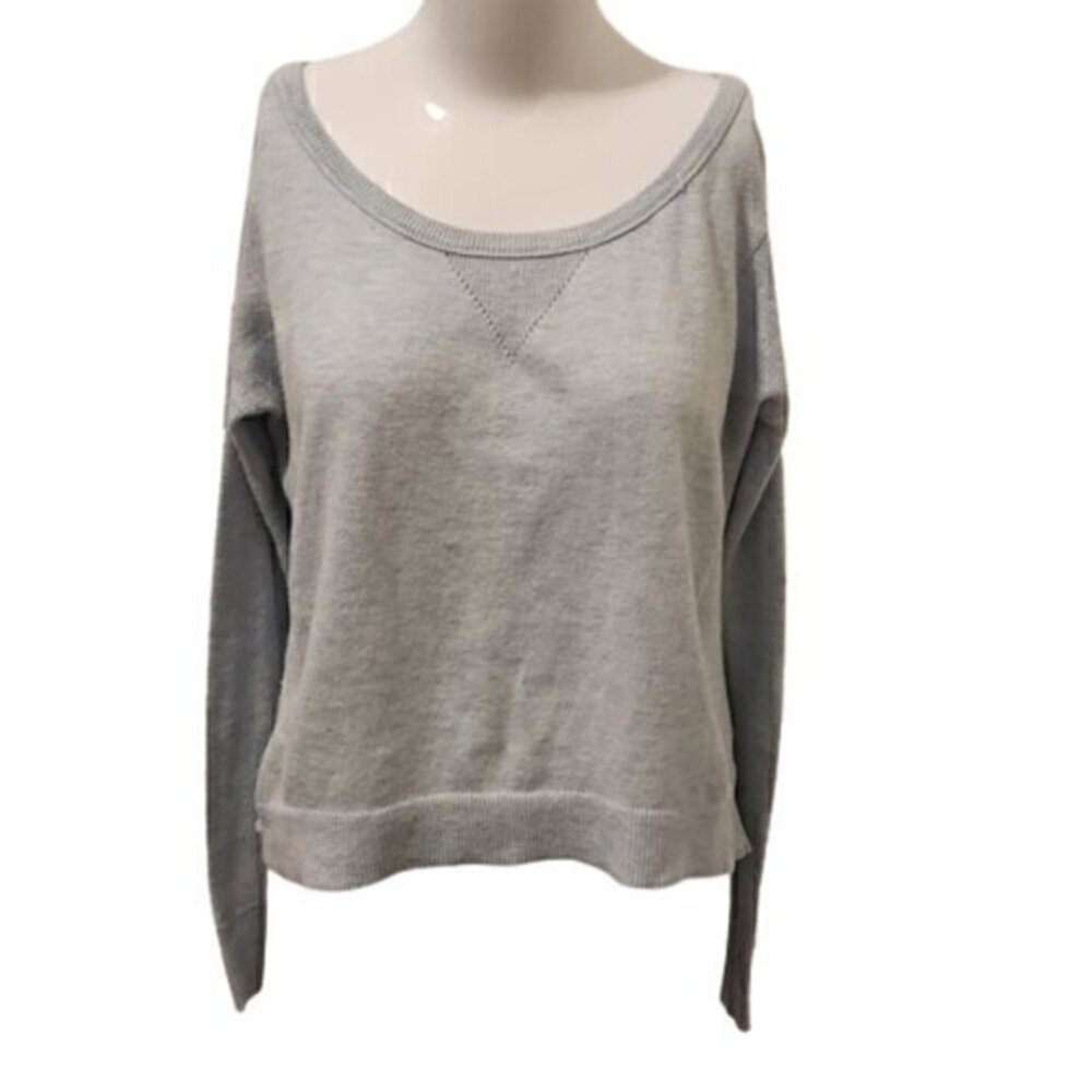 [American Eagle] Baby Blue Scoop Neck Long Sleeve - Size S